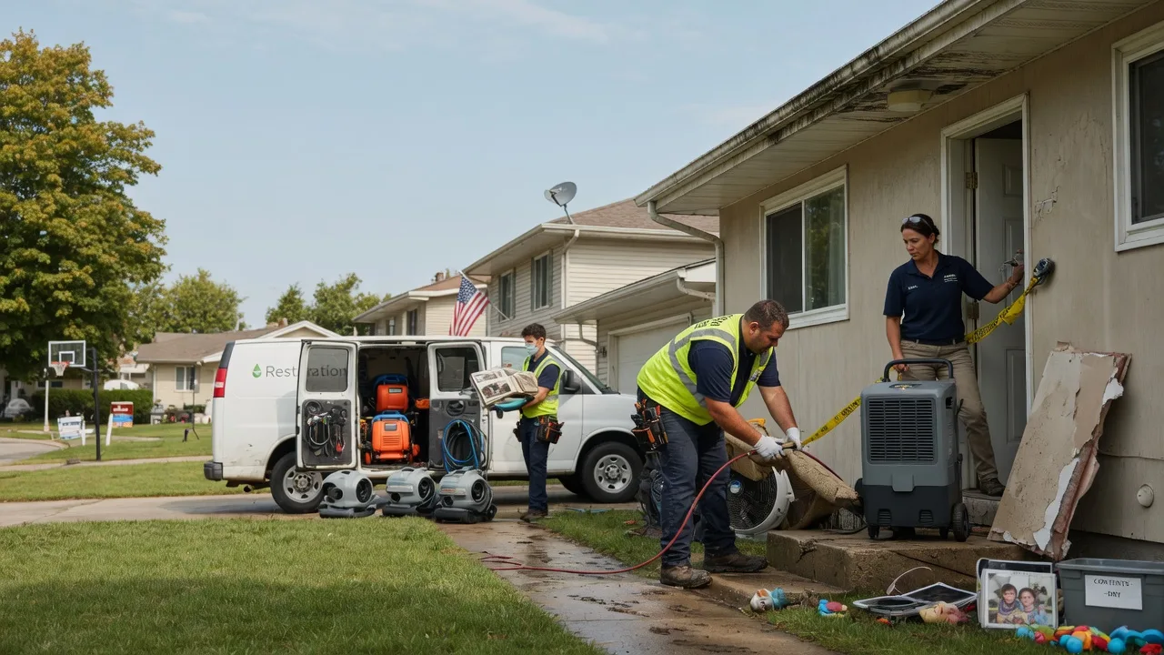 Water Damage Restoration in Homewood, IL near me
